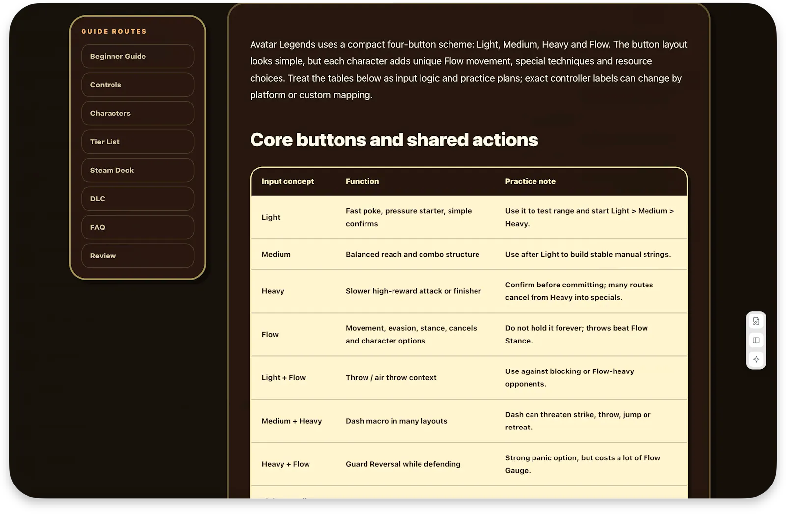 Avatar Legends Wiki screenshot 3