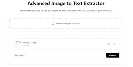 Advanced OCR Image to Text Extractor gallery image