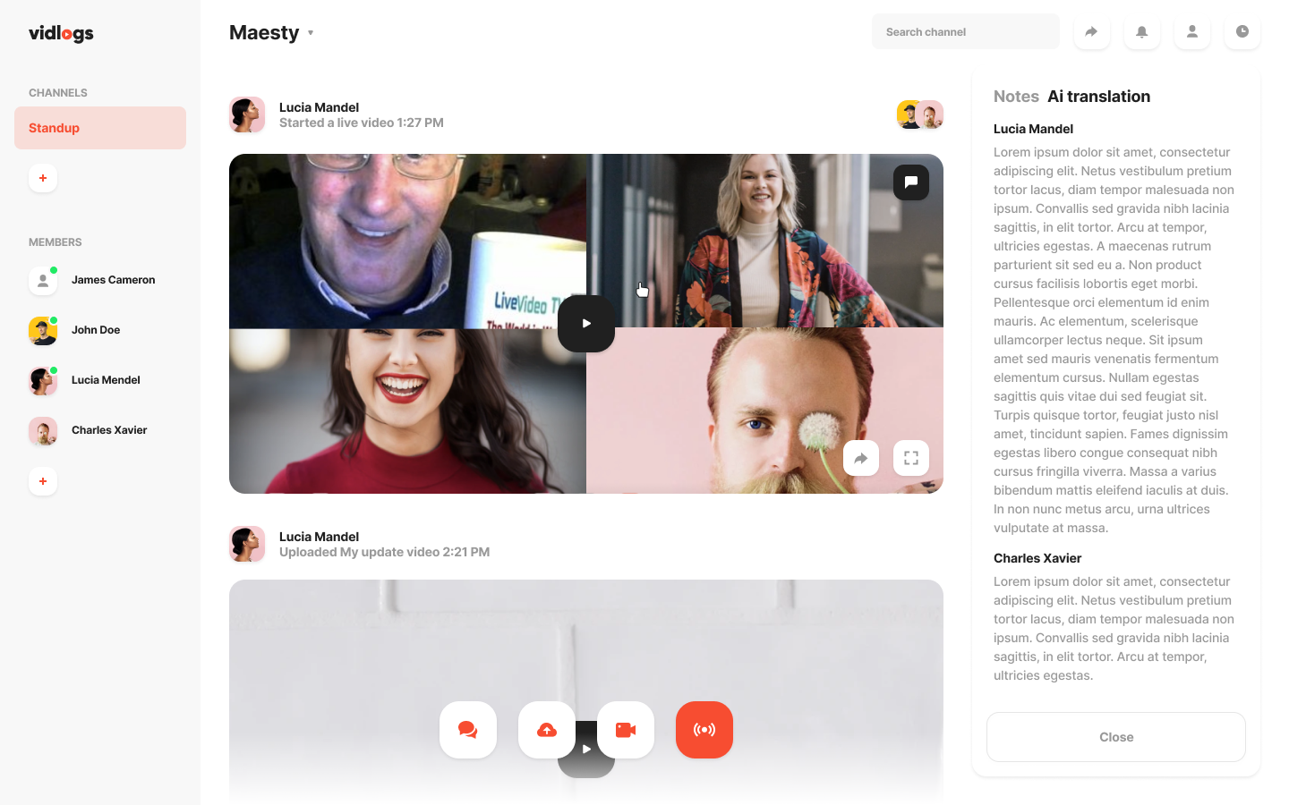 Live Meetings AI by Vidlogs gallery image
