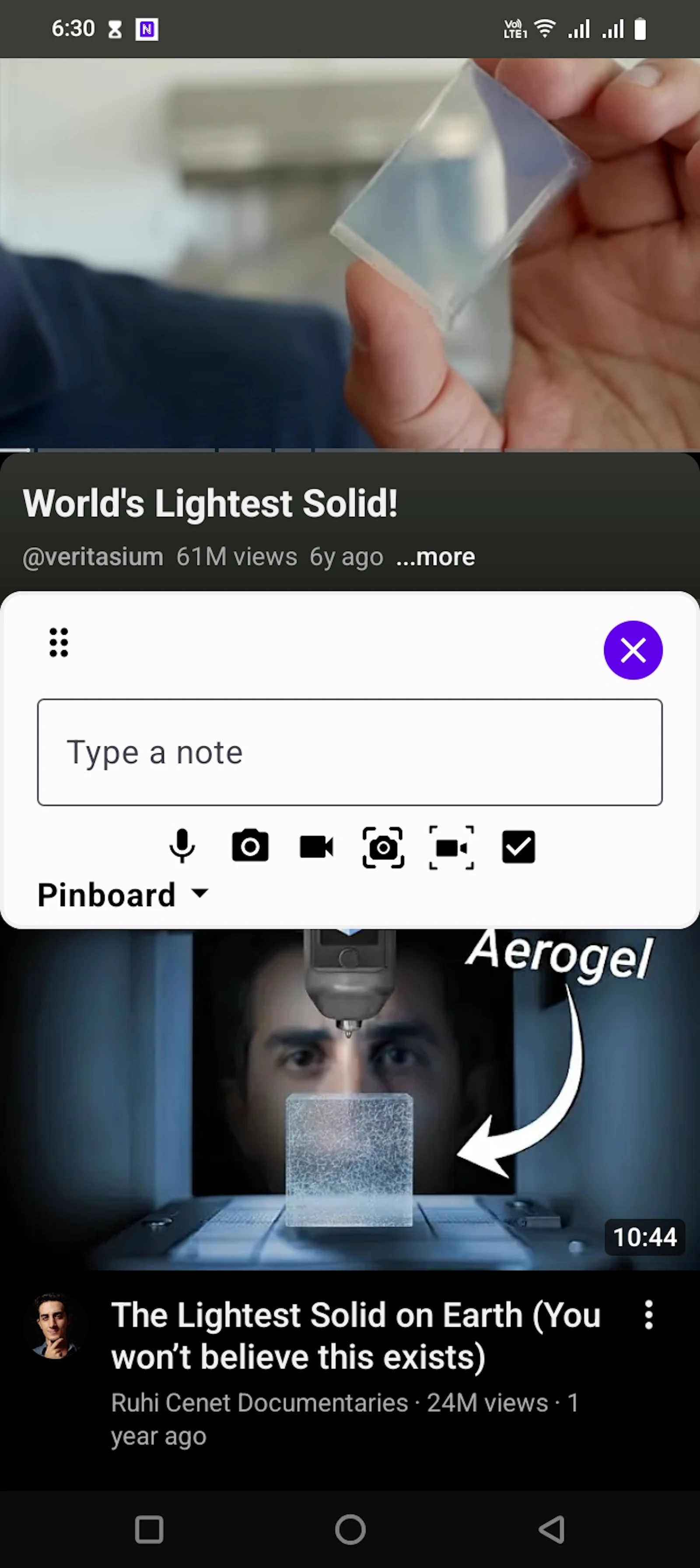 NoteAfloat screenshot 2