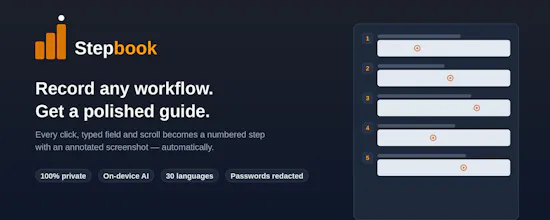 Stepbook gallery image