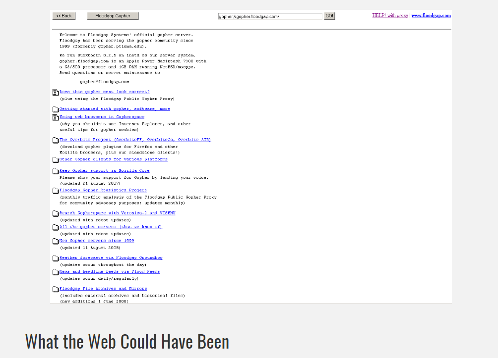 The History of the Web gallery image