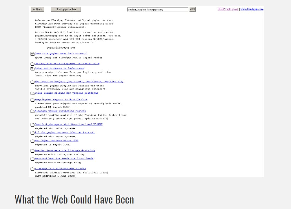 The History of the Web media 1