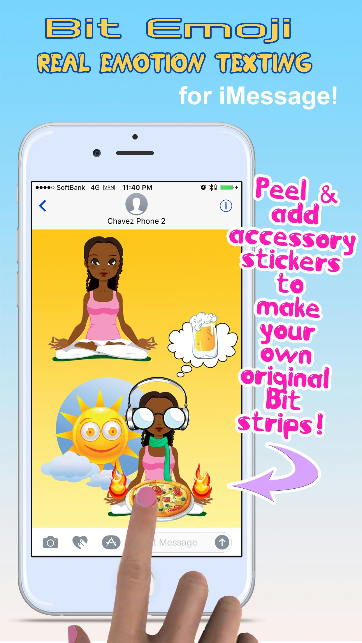 Bit Emoji - Real Emotion Texting App for iMessage gallery image