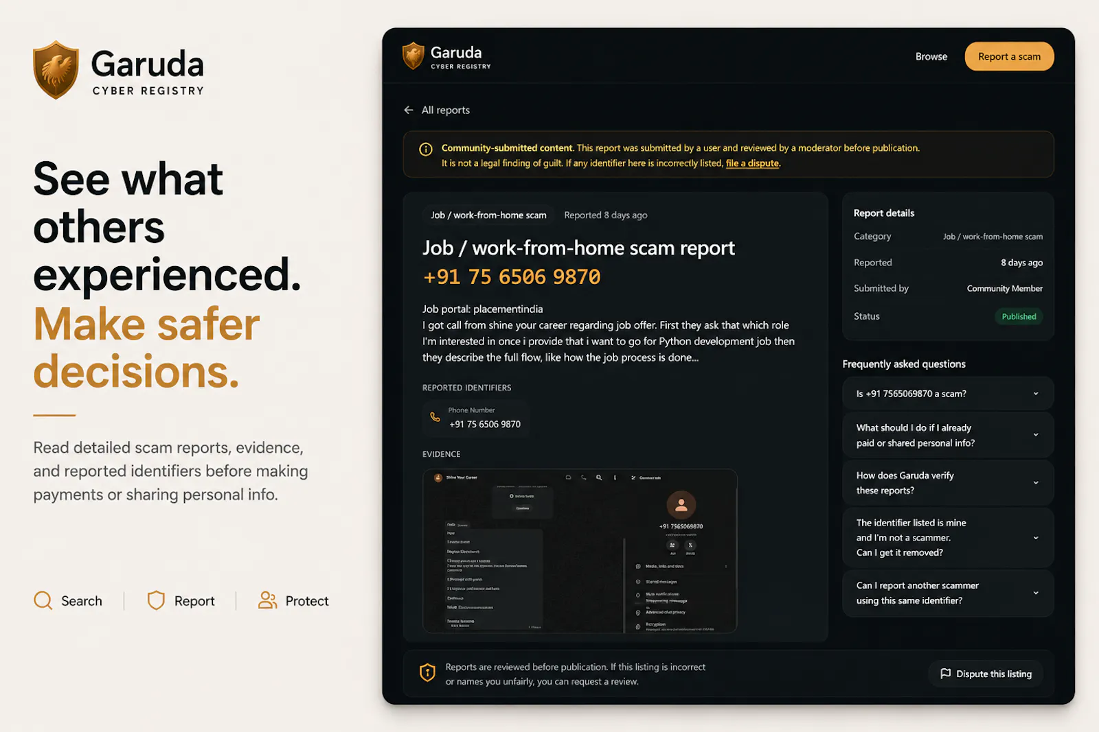 Garuda - Cyber Registry screenshot 2