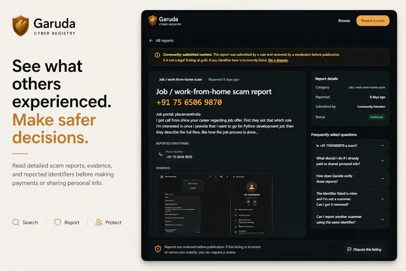 Garuda - Cyber Registry screenshot 2