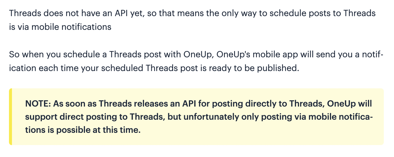 Agendar postagens em tópicos por OneUp media 3