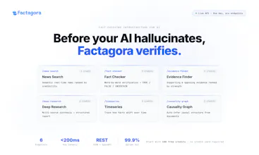 Factagora API gallery image