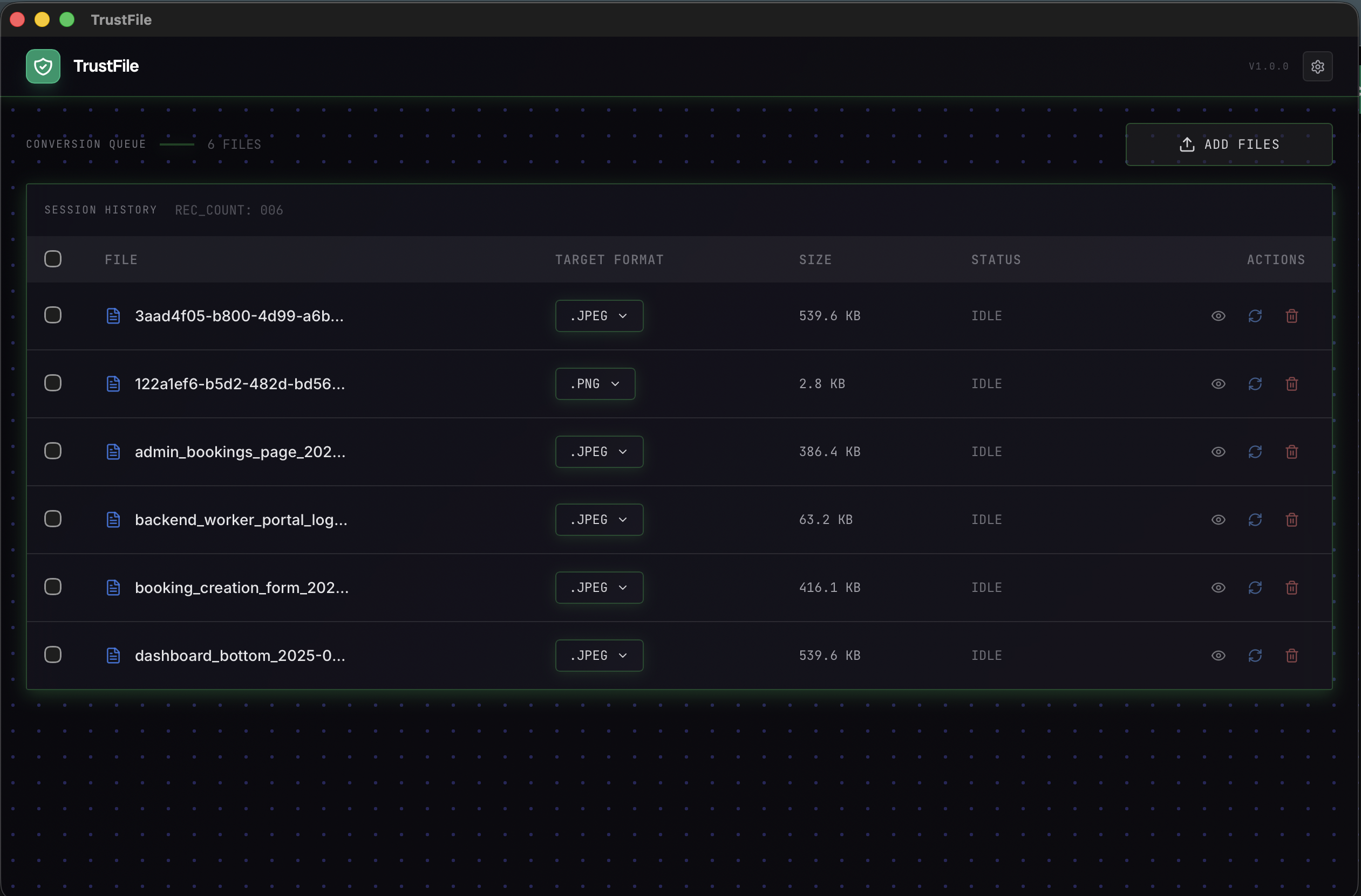 TrustFile - Screenshot 4 showing product features and functionality