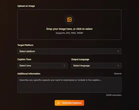 Image Caption Generator gallery image
