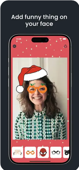 L'editore fotografico di Babbo Natale media 3