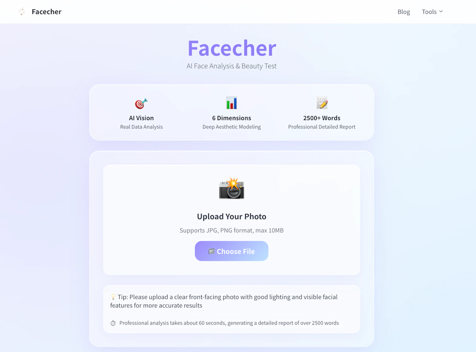 Facecher screenshot 1