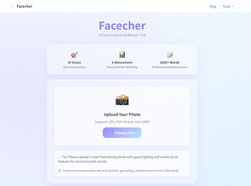 Facecher screenshot 1