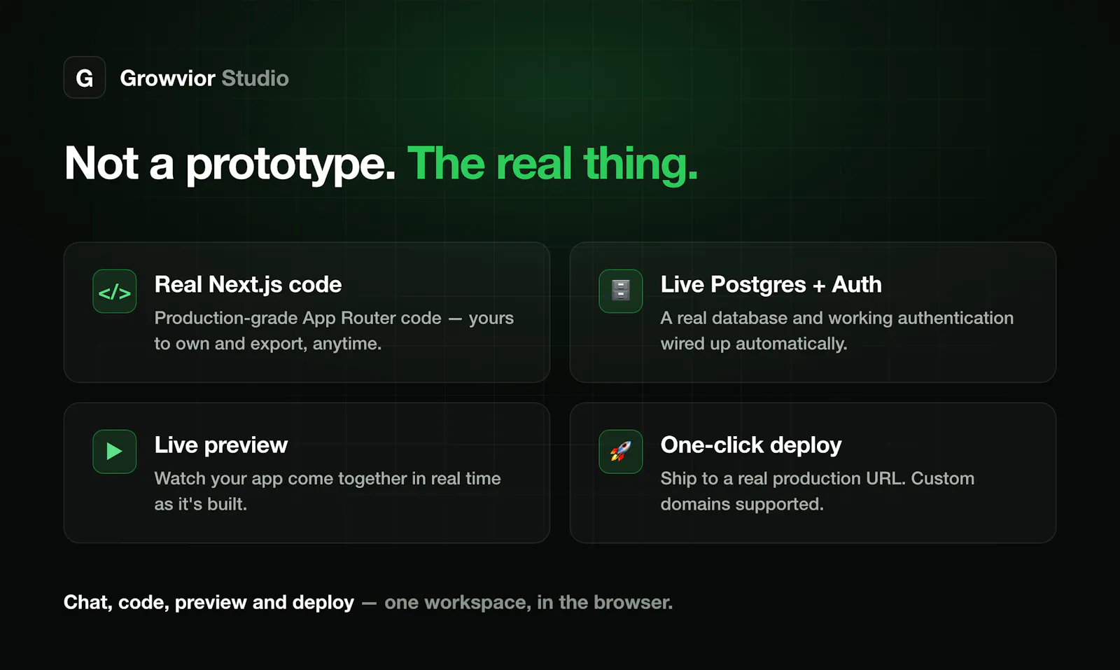 Growvior Studio screenshot 2