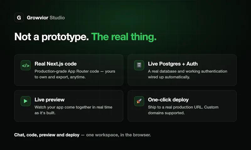 Growvior Studio screenshot 2