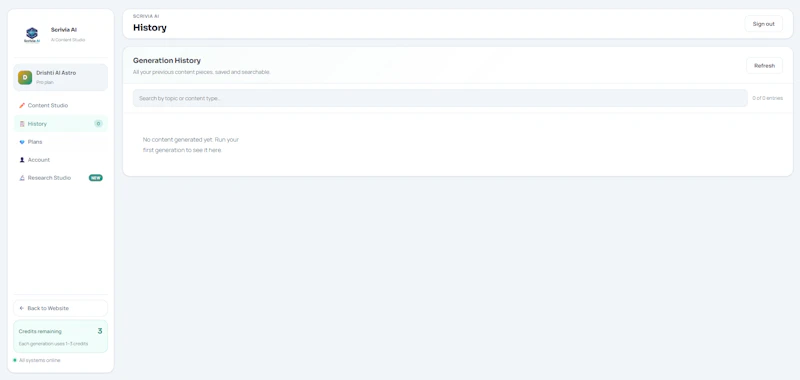 Scrivia AI screenshot 3