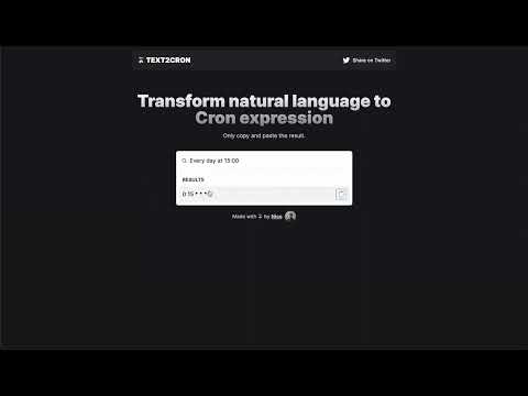 Text2Cron gallery image