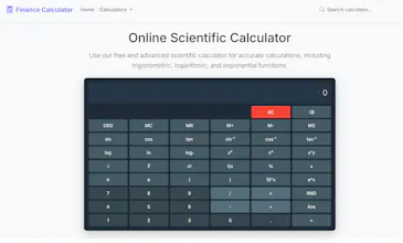 Finance Calculator gallery image