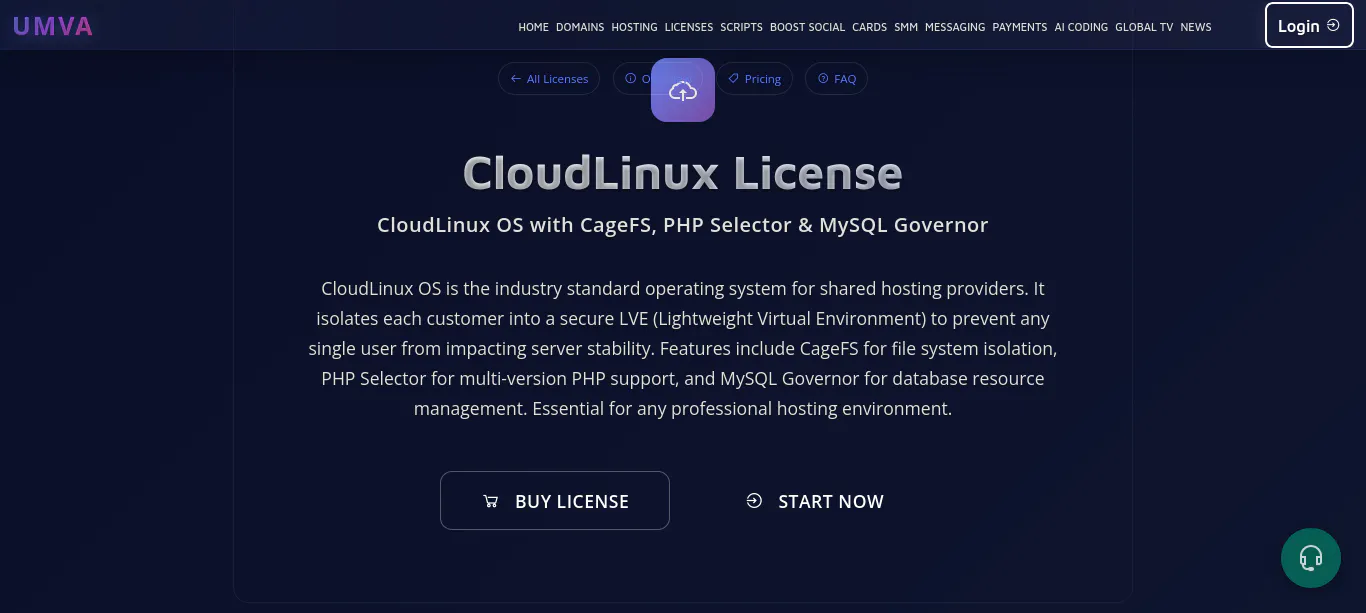 UMVA LICENSES gallery image