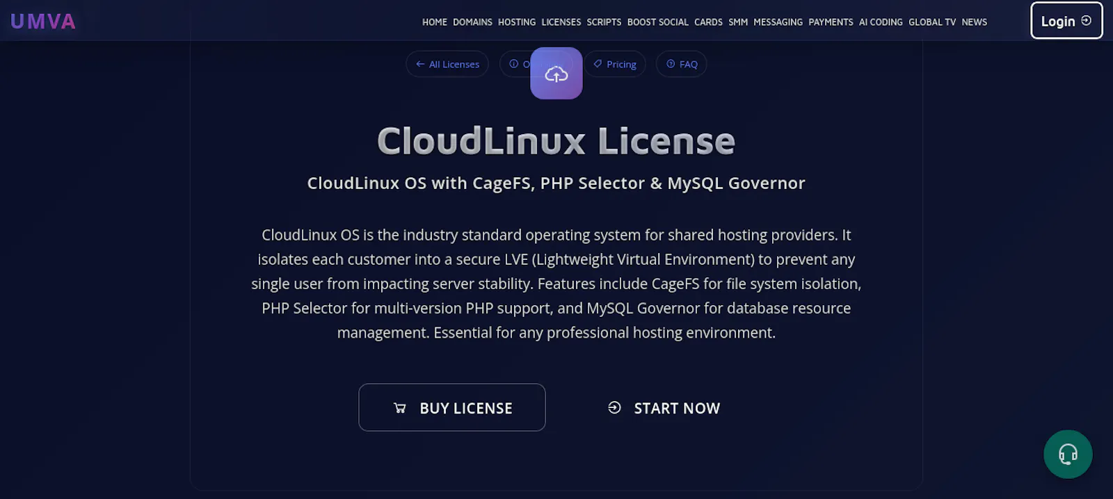 UMVA LICENSES screenshot 5