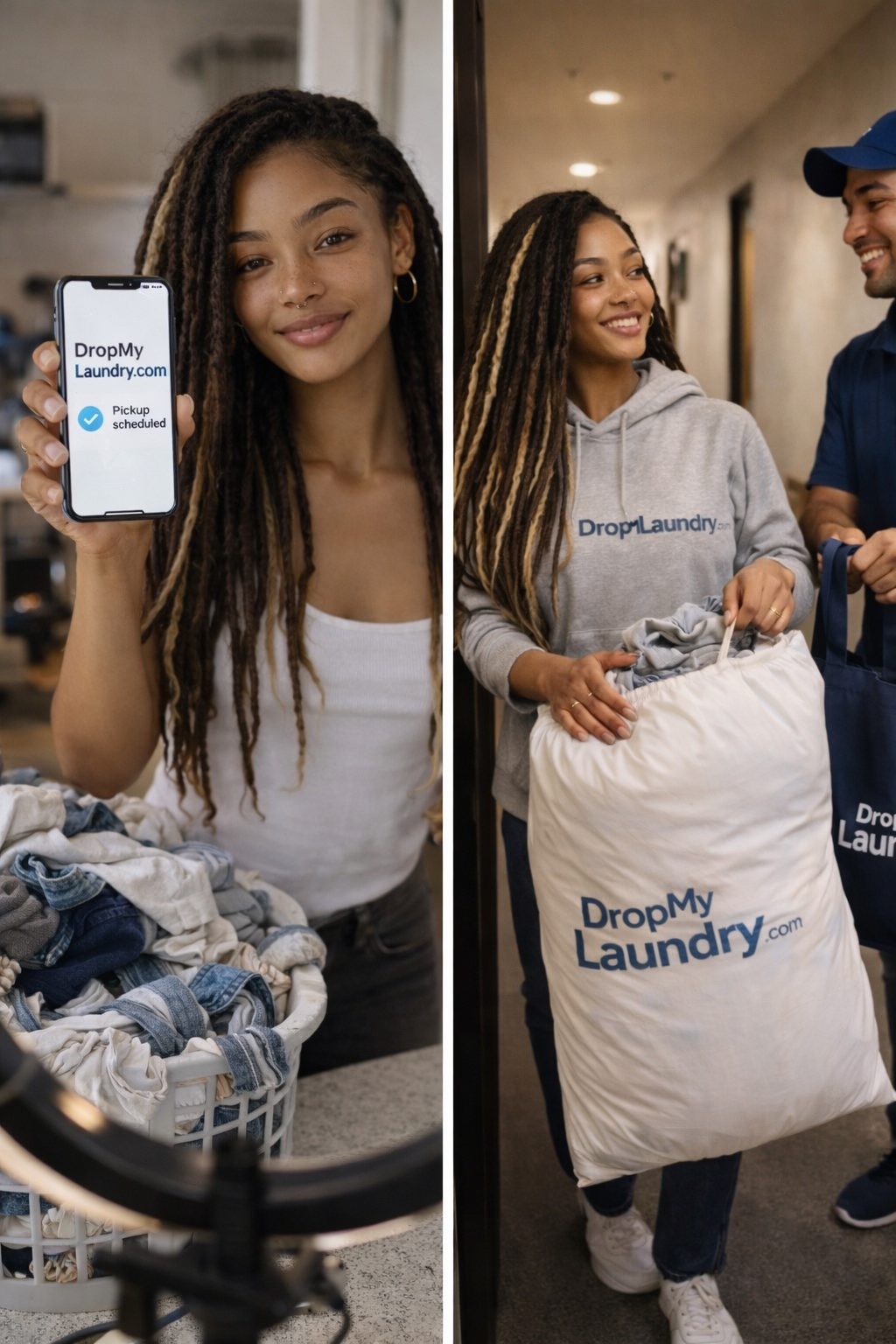 DropMyLaundry.com - Screenshot 5 showing product features and functionality