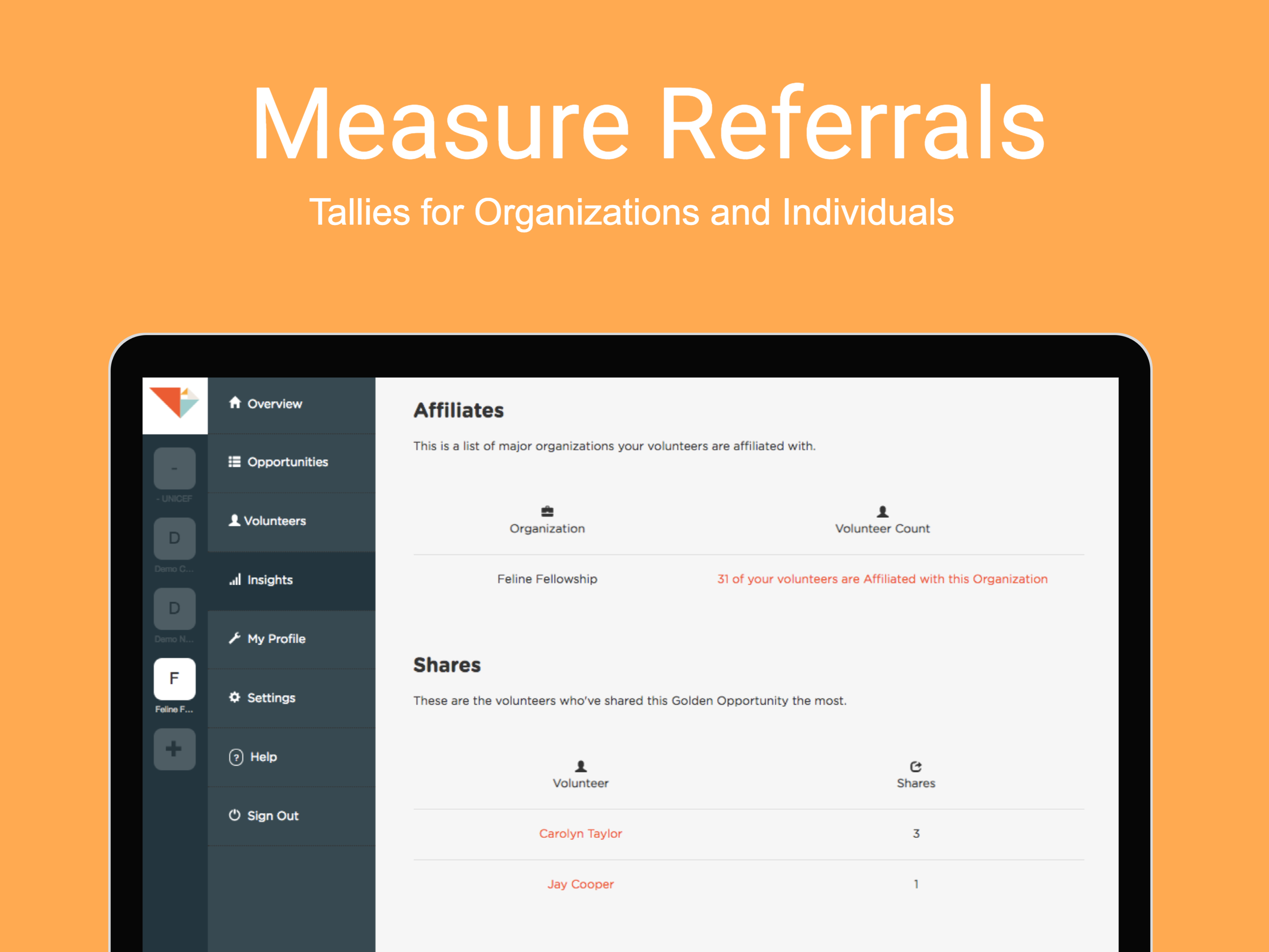 Golden Volunteer Organizer gallery image
