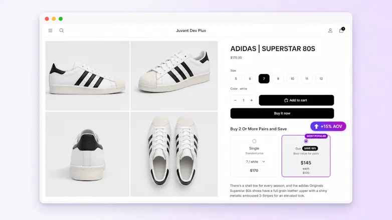 Juvant Bundle Deals for Shopify gallery image