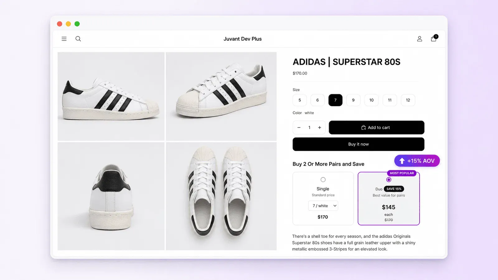 Juvant Bundle Deals for Shopify screenshot 2
