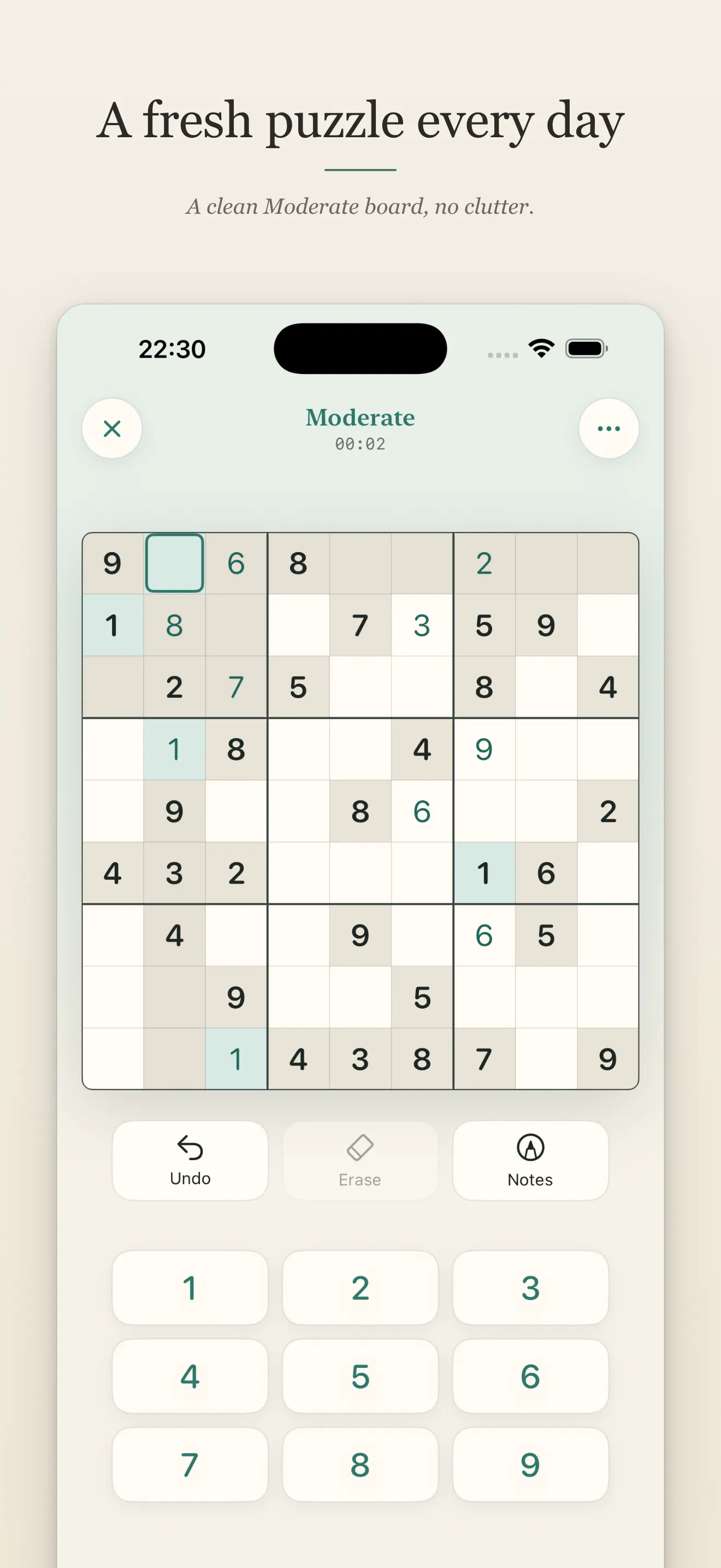 Calm Sudoku gallery image