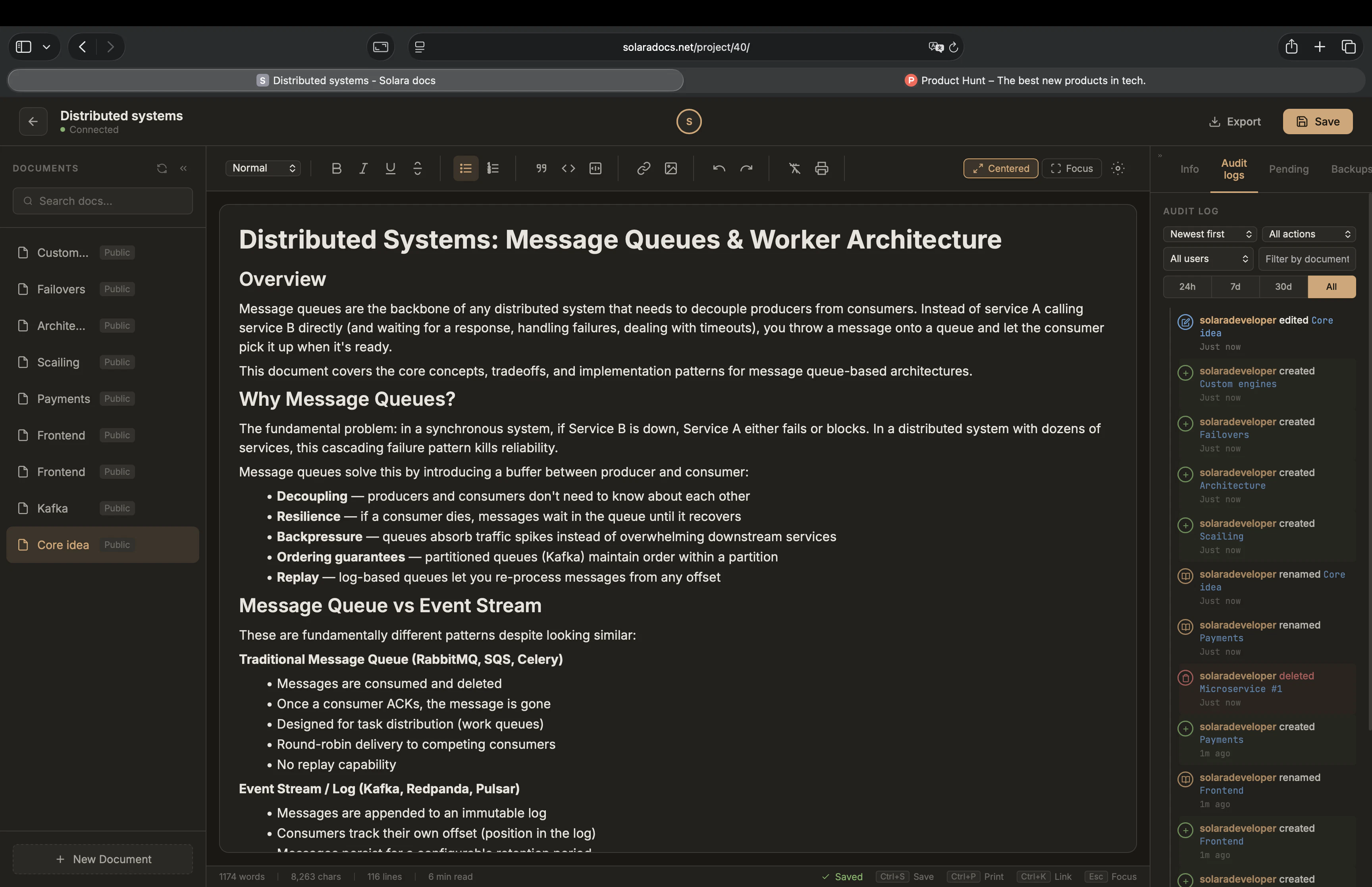 SolaraDocs - Document collaboration logo