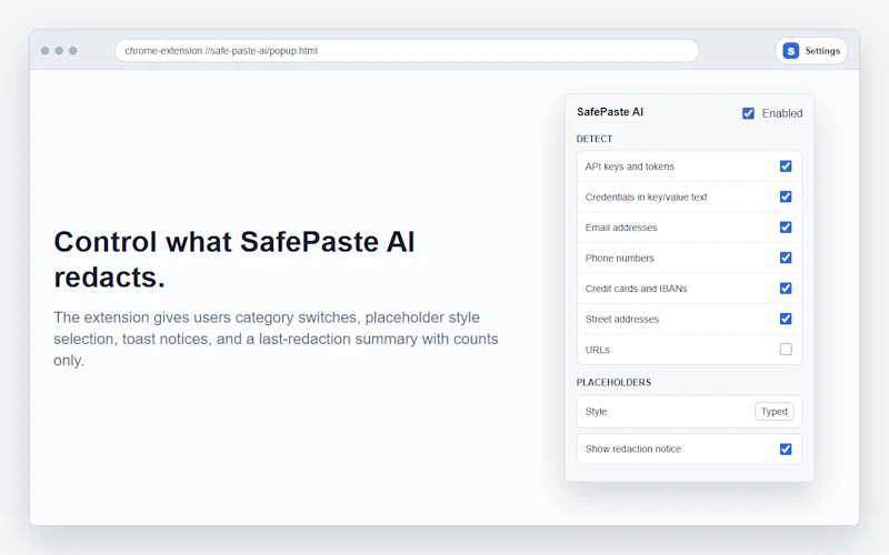 SafePaste AI screenshot 3