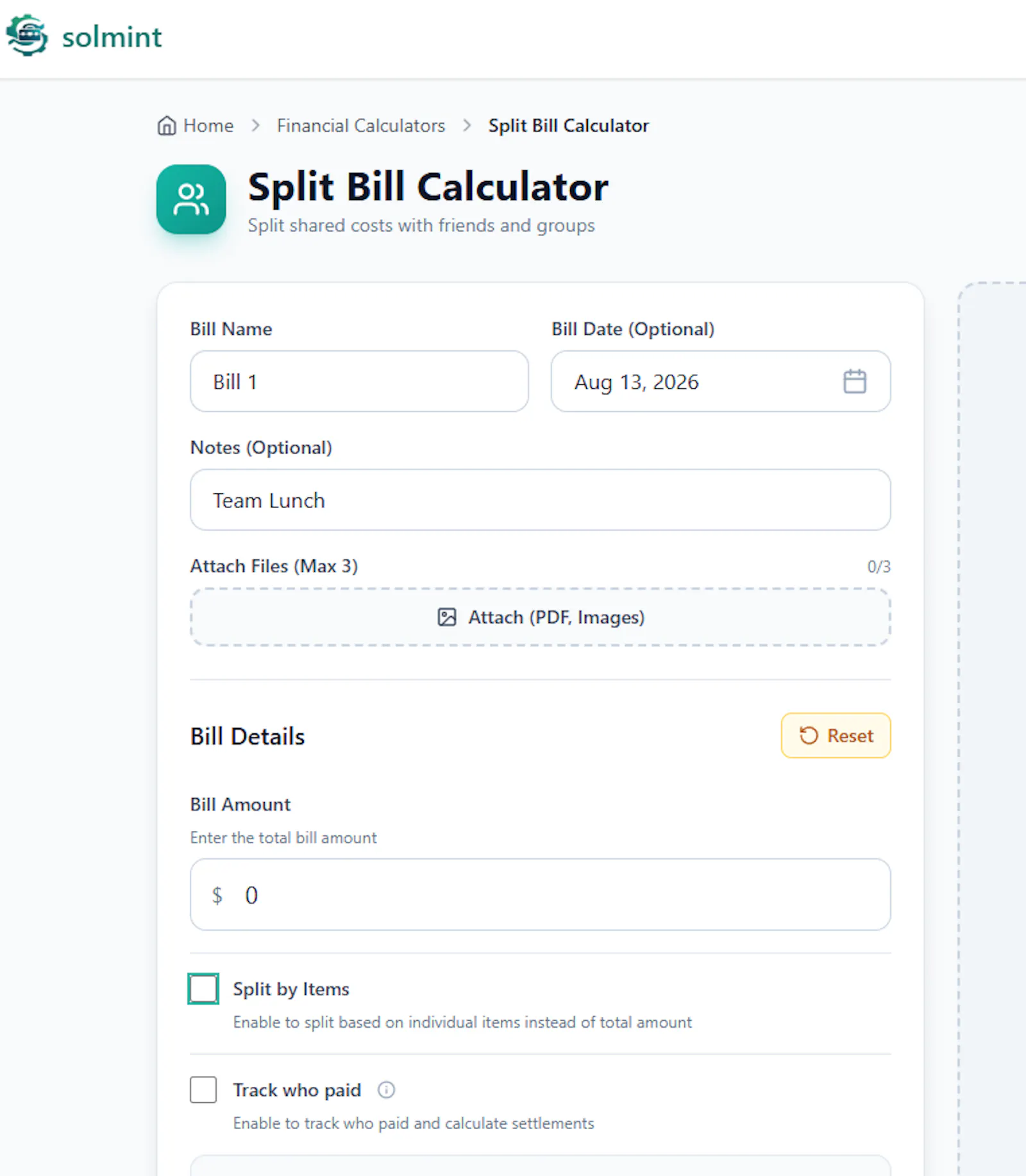 Solmint screenshot 4