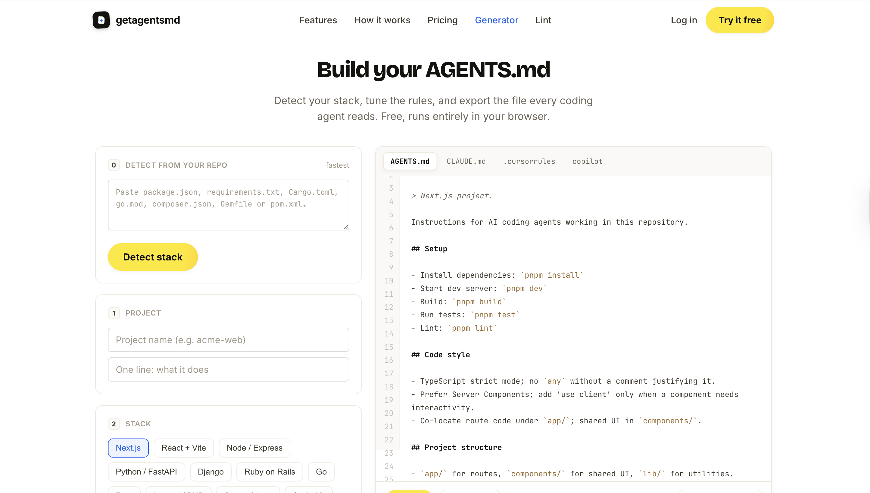 Getagentsmd.me gallery image