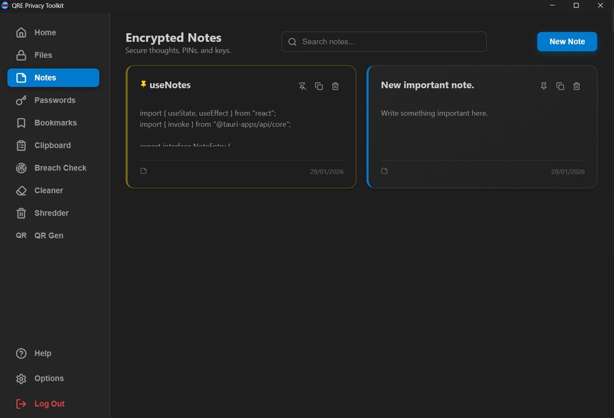 QRE Privacy Toolkit gallery image