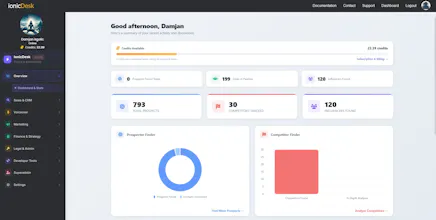 IonicDesk gallery image