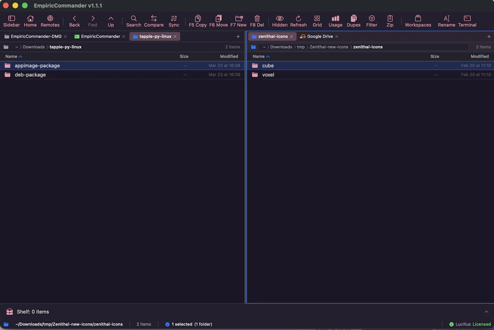 EmpiricCommander screenshot 2