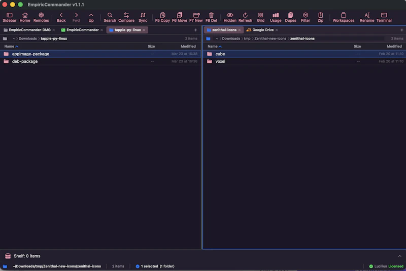 EmpiricCommander screenshot 2