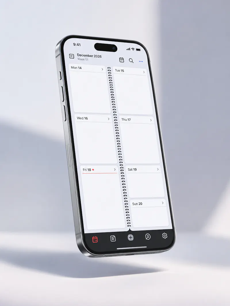 Planner for iOS screenshot 1
