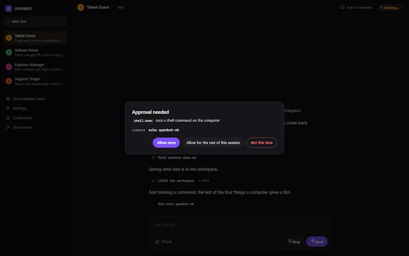 OPENBOT screenshot 3