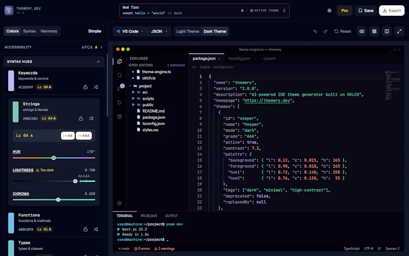 Themery screenshot 3