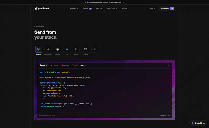 Posthawk screenshot 3