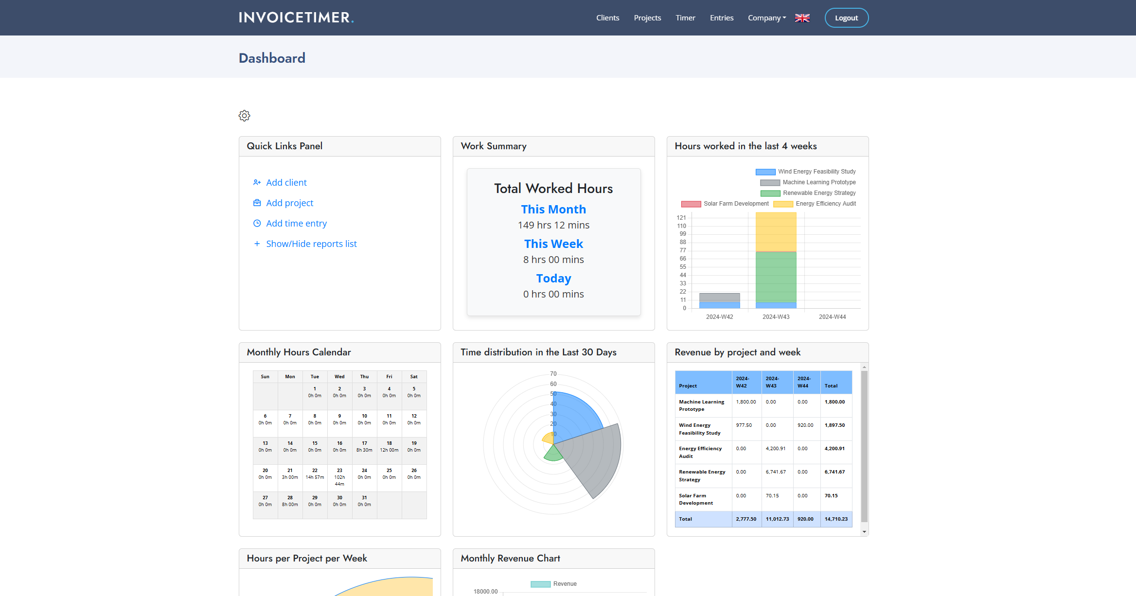InvoiceTimer - Create invoices in 60 seconds. From €3/month. media 4