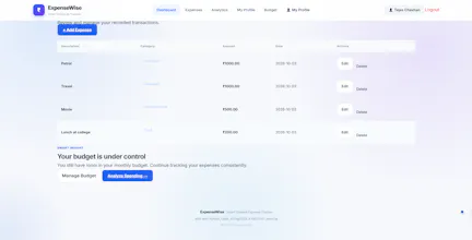 ExpenseWise gallery image