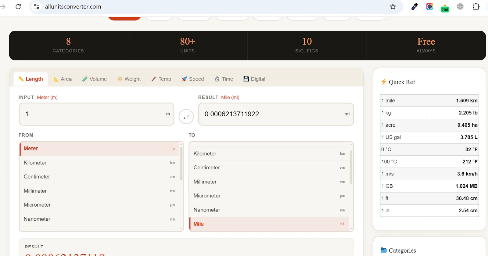 All Units Converter screenshot 1