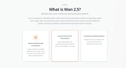 Wan 2.5: Native Audio gallery image