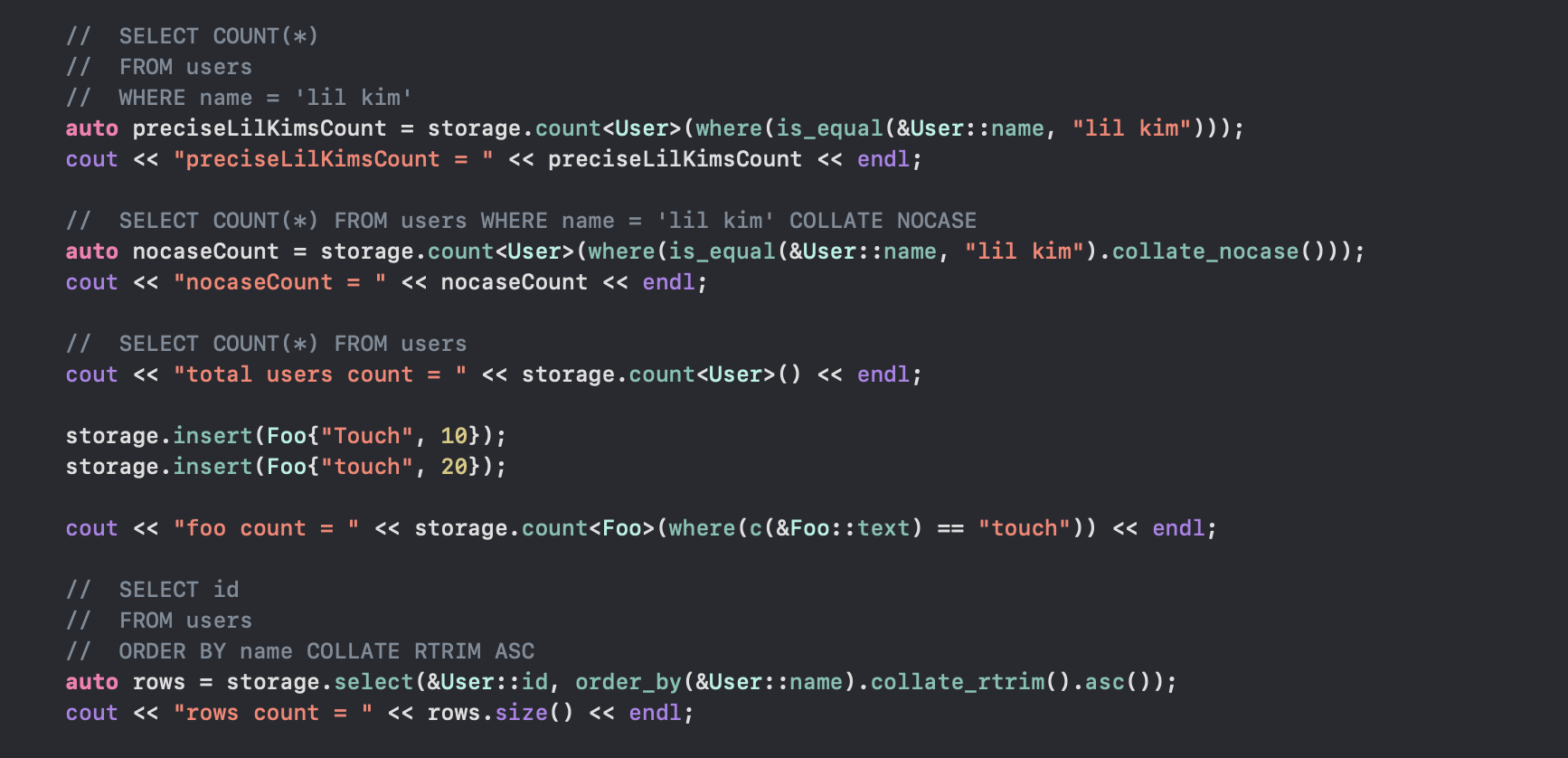 Mídia 4 de sqlite_orm - C, Biblioteca, Sqlite, ORM