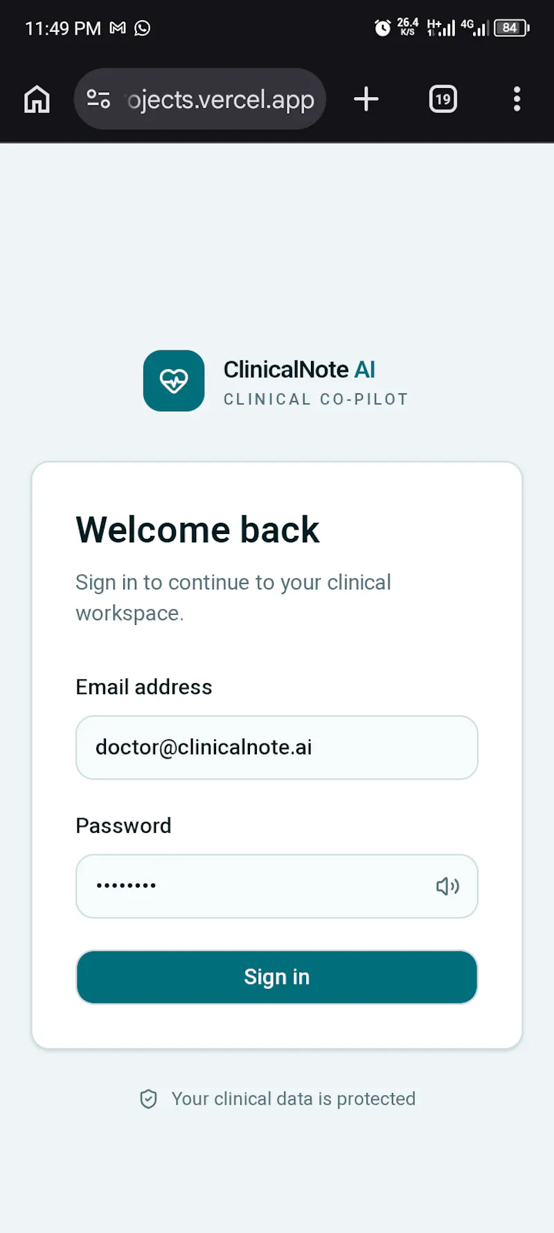 Clinical Note AI screenshot 3