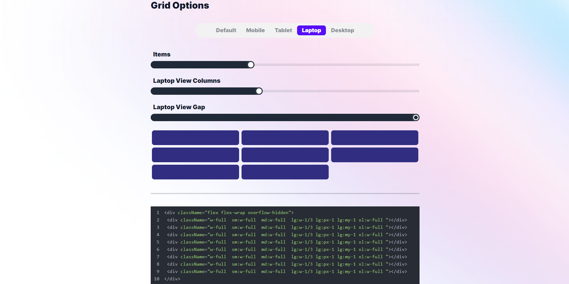 Mídia 2 de Surge de cauda - Crie layouts impressionantes com facilidade usando Tailsurge