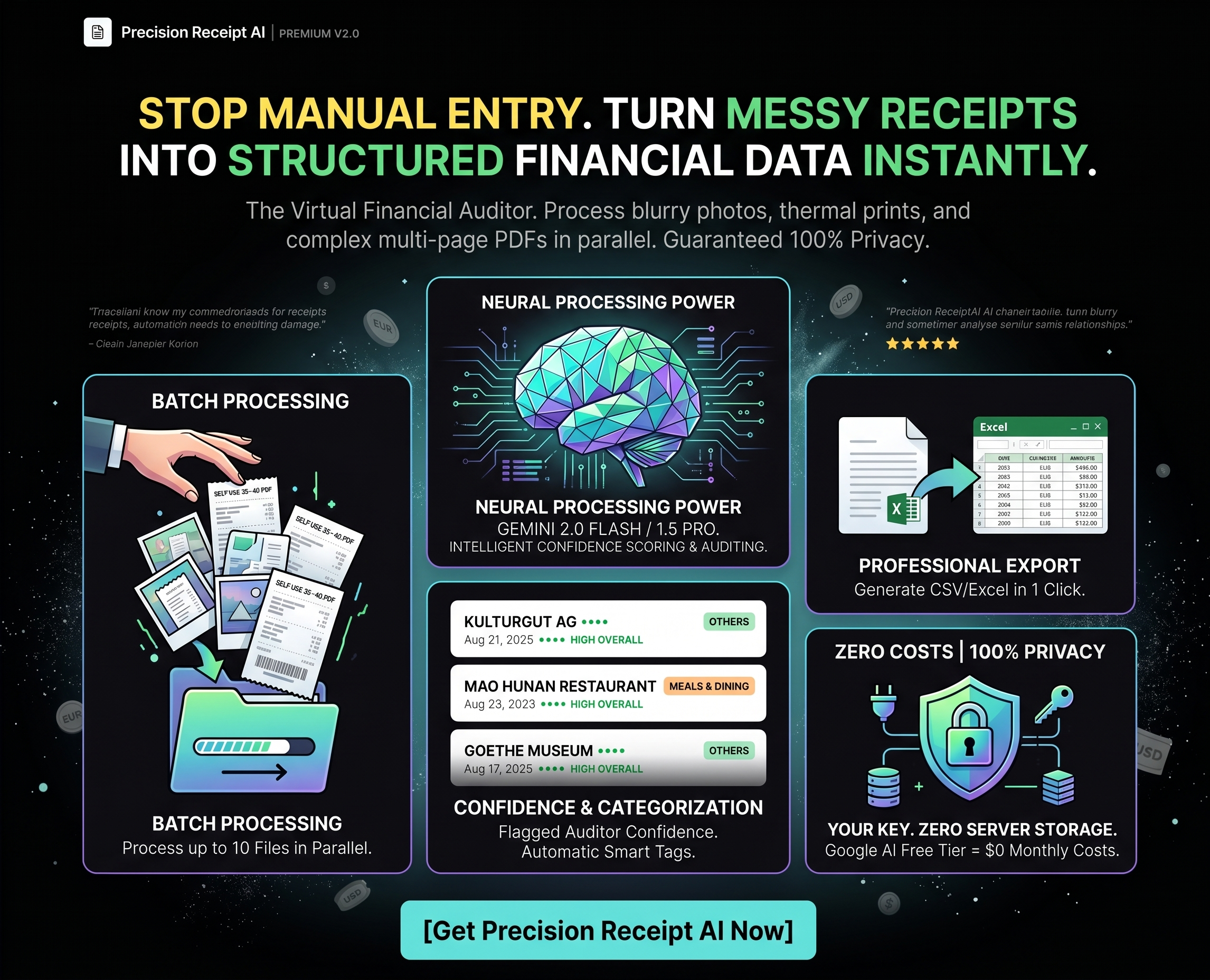 Precision Receipt AI gallery image