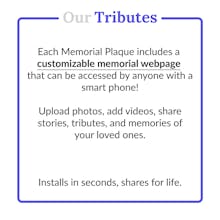 Our Tributes Memorial Plaque & Website gallery image